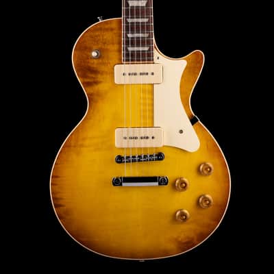 Heritage Standard II H-150 P90 Dirty Lemon Burst with Case image 1
