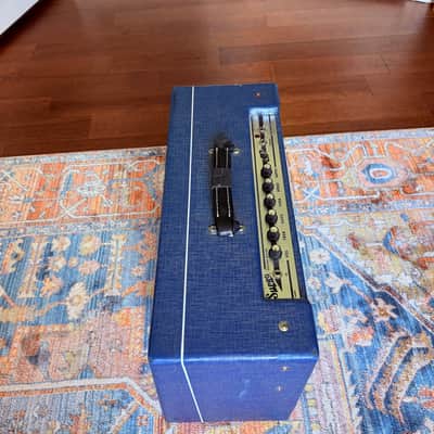 Supro 1648RT Saturn Reverb 2015 - Present - Blue Rhino image 5