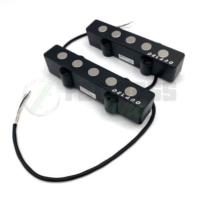 Delano JMVC5 FE/M2-AS 5 String Hum Cancelling Jazz Bass® Pickup Set for Fender® American Standard® image 2