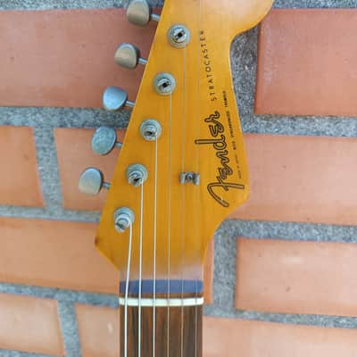 1982  Fender Stratocaster JV ST 62-65 (3,3 Kg) radius 9.5 w/ USA Fullerton Pickups, MIJ Fujigen image 8