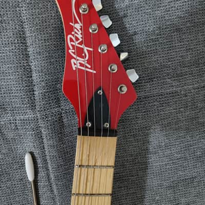 B.C. Rich Warlock Standard Red Reverse Headstock 1985 - 1995 Ultra Rare image 4