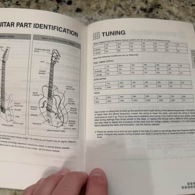 Ibanez Instruction manual 2009 iceman PGM Jem RG George Benson Howard Roberts image 3