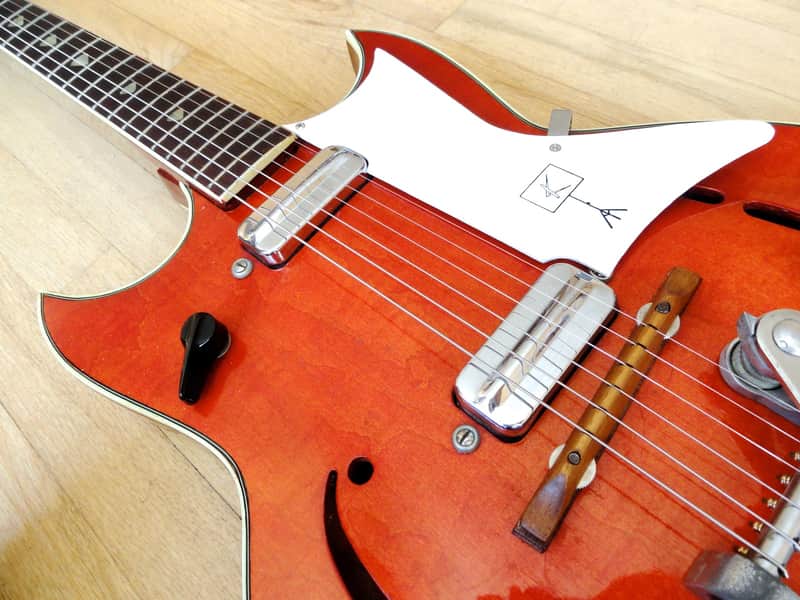 1960s Truetone by Kay Red Devil Speed Demon Vintage Electric | Reverb