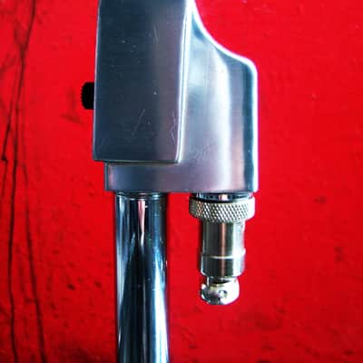 Vintage 1960's Lafayette 99-4546 dynamic microphone w cable connector dual Z Calrad Aiwa Olson image 8