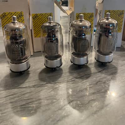 Matched Quad of NOS GEC TT22/KT88 image 2