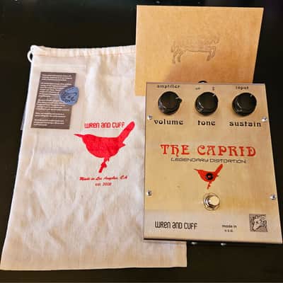 Wren and Cuff The Caprid Legendary Distortion Pedal 2025 w