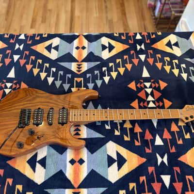 Suhr Custom Standard S Roasted Swamp Ash Reverse Headstock Roasted Maple Neck image 2