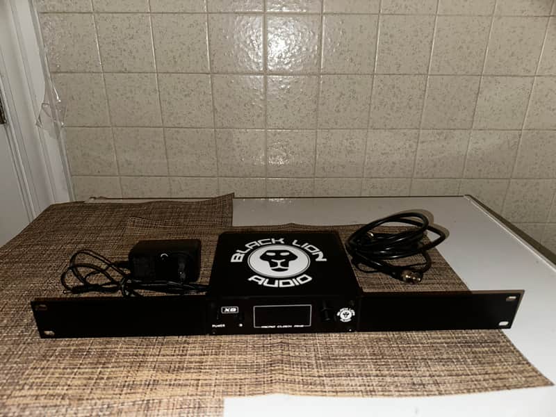 Black Lion Audio Micro Clock MKIII XB Word Clock Generator 2010s - Black image 1