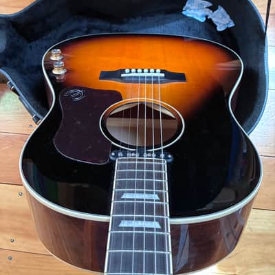 Epiphone Ej-160E 2016 Limited Edition Sunburst with Case image 8