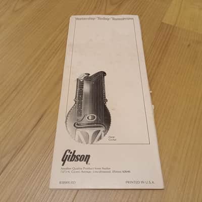 Vintage 1979 Gibson Full-Line Price List! Rare, Original Case Candy, Paperwork! image 5