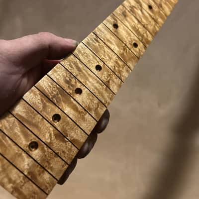 Mind Blowing Birdseye Maple Strat Guitar Replacement Neck image 5
