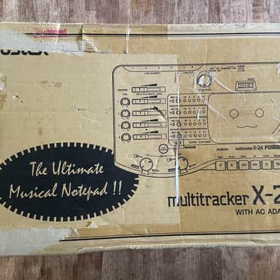 [Very Rare] Fostex X24 4 Track Cassette Multitracker Portastudio 1998 - Grey image 8