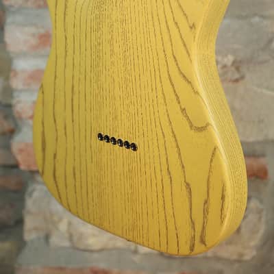 TOM ANDERSON T-Icon SS - Swamp Ash Body & Caramel Maple Neck - Satin Organic Grain Butterscotch image 15