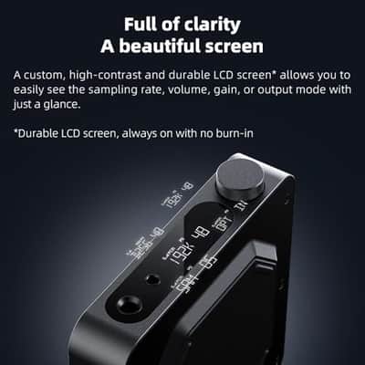 FiiO K11 R2R DAC and Headphone Amplifier for Home Audio or PC, 6.35mm and Balanced 4.4mm, RCA, Coaxial, Optical, 1300mW, 384kHz/24Bit DSD256 (Silver) image 7