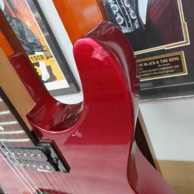 Jackson JS Series JS11 Dinky with Amaranth Fretboard - Metallic Red image 5