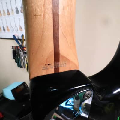 1993 Fender MIJ Stratocaster HSS Floyd Rose Blackburst image 22