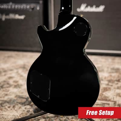 Gibson Les Paul Modern Supreme Electric Guitar - Trans Ebony Burst with Hardshell Case image 2