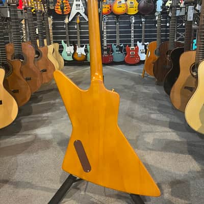 Epiphone '58 Korina Explorer - Aged Natural (White Pickguard) image 4