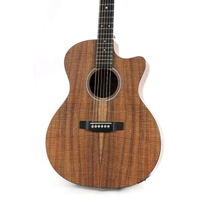 Martin GPC Special Koa Pattern HPL Grand Performance Acoustic-Electric Guitar Regular Natural image 3