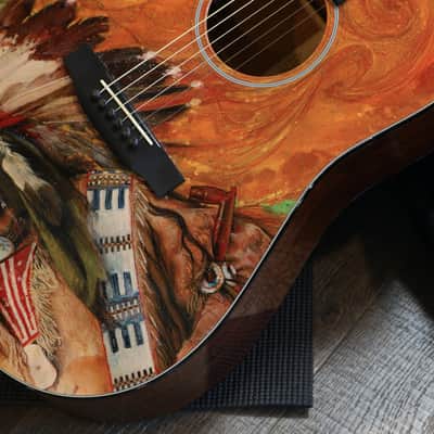 2017 Martin D-18RG Robert Goetz #18 Dreadnought Acoustic Guitar Native American + OHSC image 6
