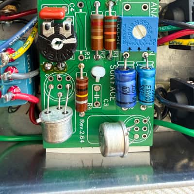 Analogman Sun Face RCA Germanium Fuzz with Sun Dial Knob 2018 - Gold image 7