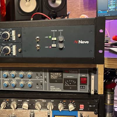 SERVICE ONLY - “THE JML MOD” - impedance modification toggle switch faceplate option for Neve 3u rack 1073 cv / 1084 / 1081 image 3