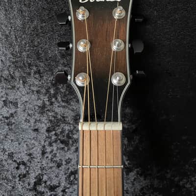 Ibanez AEWC400 Acoustic-Electric Guitar - Transparent Black Sunburst High Gloss image 7