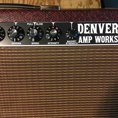 Denver Amp Works BlackFace DeLuxe Reverb Red SnakeSkin image 3