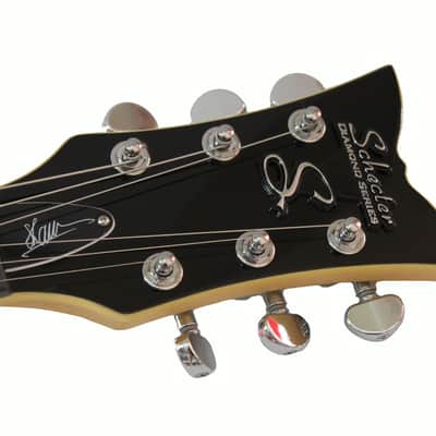 Schecter Shaun Morgan Signature Electric Guitar in Gloss White image 4