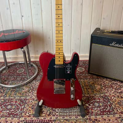 Fender American Ultra II Telecaster MN 2024 - Sinister Red image 1
