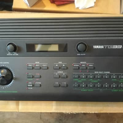 Yamaha TG33 Tone Generator 1990 - Black
