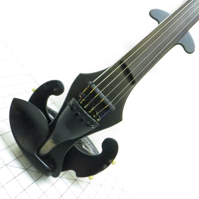 Vector Prodigy Six-String Electric Violin - Size 4/4 Black image 3