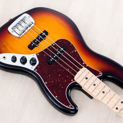 2020 G&L Fullerton Deluxe JB Electric Bass Guitar Sunburst, Mint w/ CoA, Leo Fender image 9