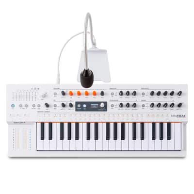 Arturia MiniFreak Vocoder 37-key Hybrid Synthesizer - White (Open Box)