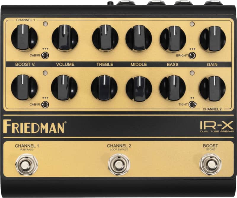 Friedman IR-X Tube Guitar Preamp Effects Pedal image 1