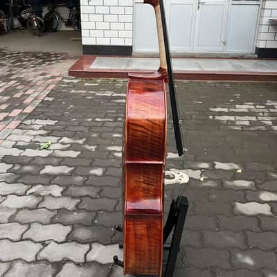 Copy Stradivari left Cello 4/4 Old spruce ,Full Size 100% Hand Made, Solid Wood image 13