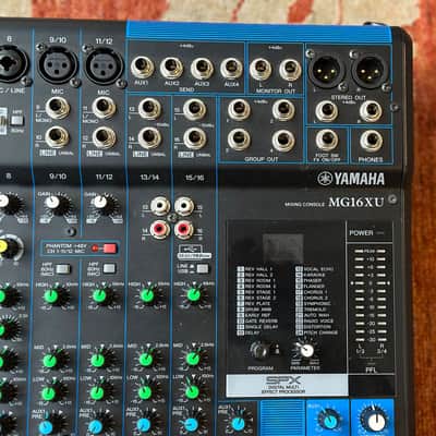 YAMAHA MG16XU 16 Channel Mixer w/Gator Gig Bag image 6