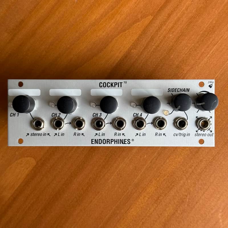Endorphin.es Cockpit 1U Eurorack Synth Module 2021 - Present - Silver image 1