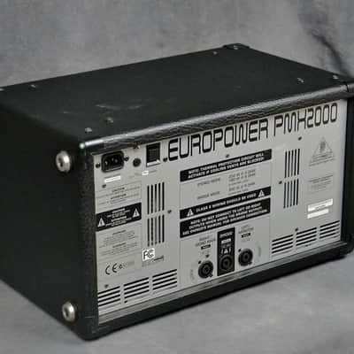 Behringer PMH2000 Europower 2 x 250W Stereo Powered 10 Ch Mixer w/Manual image 8
