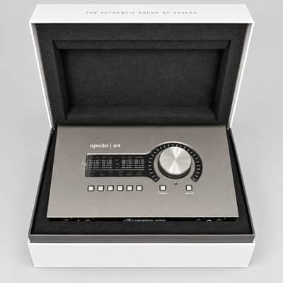 Universal Audio Apollo x4 QUAD Thunderbolt 3 Audio Interface 2019 - Present - Gray image 5