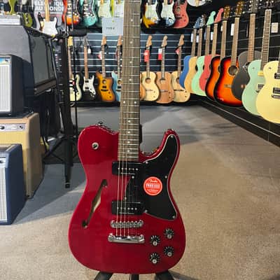 Fender Jim Adkins JA-90 Artist Series Signature Telecaster - Crimson Transparent image 1