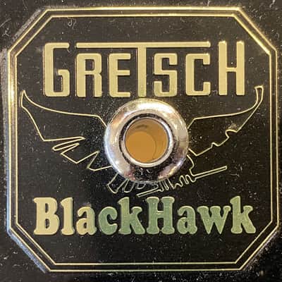 Gretsch Black Hawk Liquid Black Finish 16" x 16" Floor Tom/Kick Drum image 2