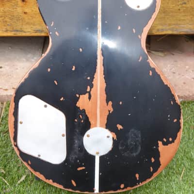 DY Guitars Neil Young "Old Black" LP custom guitar build PRE-BUILD ORDER image 11