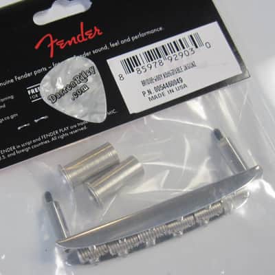Fender American Vintage Jaguar Jazzmaster Bridge with Body Thimbles  USA 0054460049 image 5