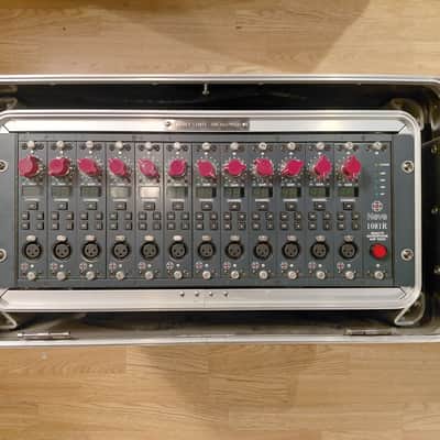 AMS NEVE 1081R + 12 × 1081 Red Modules — Complete System + Gator 4U suspended Flight Case + Remote Control image 2