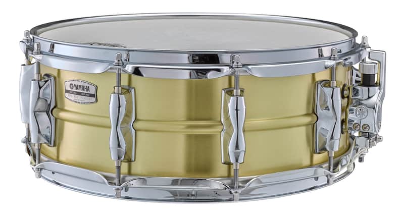 Yamaha RRS-1455 Recording Custom 5.5x14" Brass Snare Drum - IN STOCK! image 1