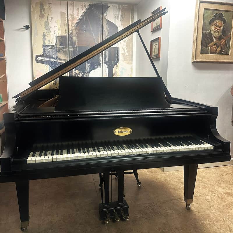 Baldwin SF10 Semi-Concert Grand Piano – 7’ Satin Black image 1