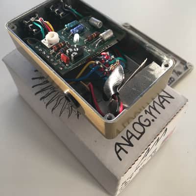 Analogman Sun Face Red Dot 🔴 NKT Germanium Fuzz  2018 - gold image 2