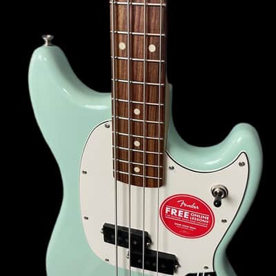 Fender Limited Edition Mustang PJ Short Scale Bass in Surf Green image 7