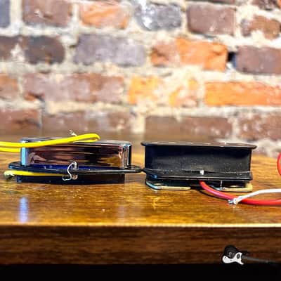 Squier Telecaster Pickup Set (2000s to 2020s - Black & Chrome) image 5